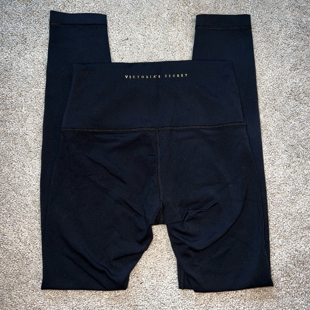 🖤Victoria Secret Plain Black High Waisted Skinny Leggings - Picture 2 of 6